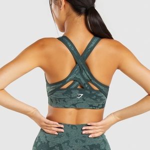 Gymshark Adapt Marl Seamless Camo seamless bra